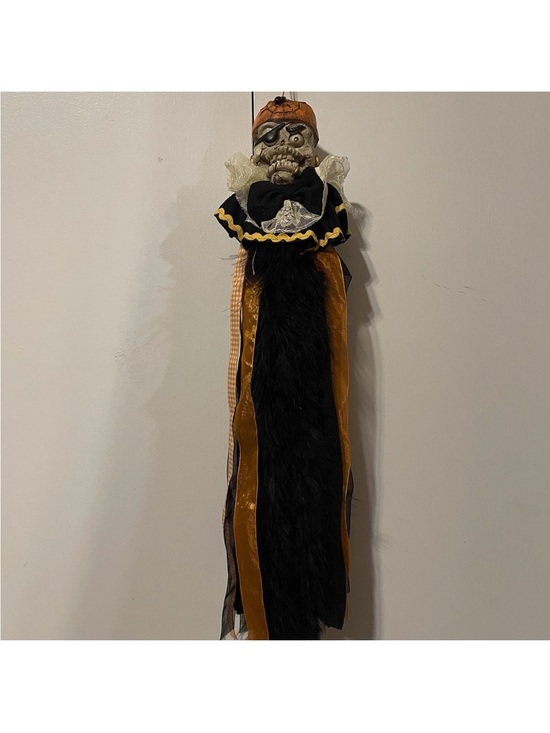 Source Unknown Other - Halloween hanging Pirate Ghoul Skeleton Prop decor Creepy Spooky Freaky
